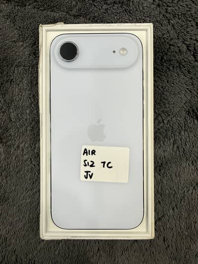 IPHONE 17 AIR JV 512 GB 7 CYCLES WITH FULL BOX