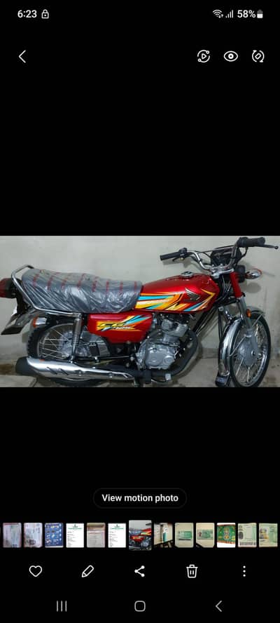 125 2026 for sel in red color