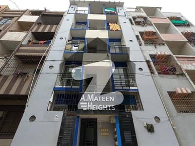 A. Mateen Height Flat Of 450 Square Feet In Korangi - Sector 31-G