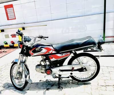 70 cc 2024 modal all ok bike duble samana  ma