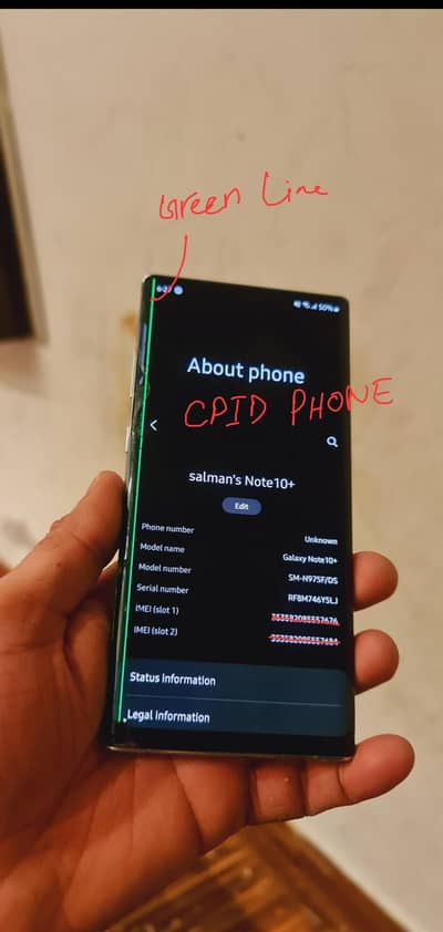 SAMSUNG NOTE 10 PLUS