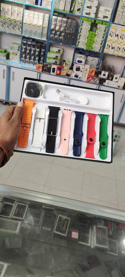 Ultra Watch Series 9 Bundle - 7 Straps Included! ⌚