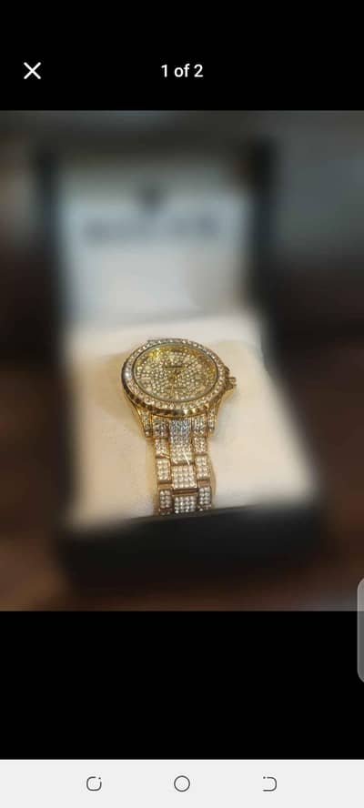 ROLEX watch in dimond style