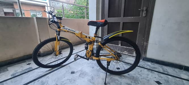 skid fusion foldable imported mountain bike for sale
