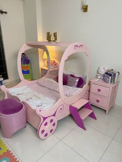 Magical Princess Bedroom Set — Complete 7 piece Kids Furniture —DHA