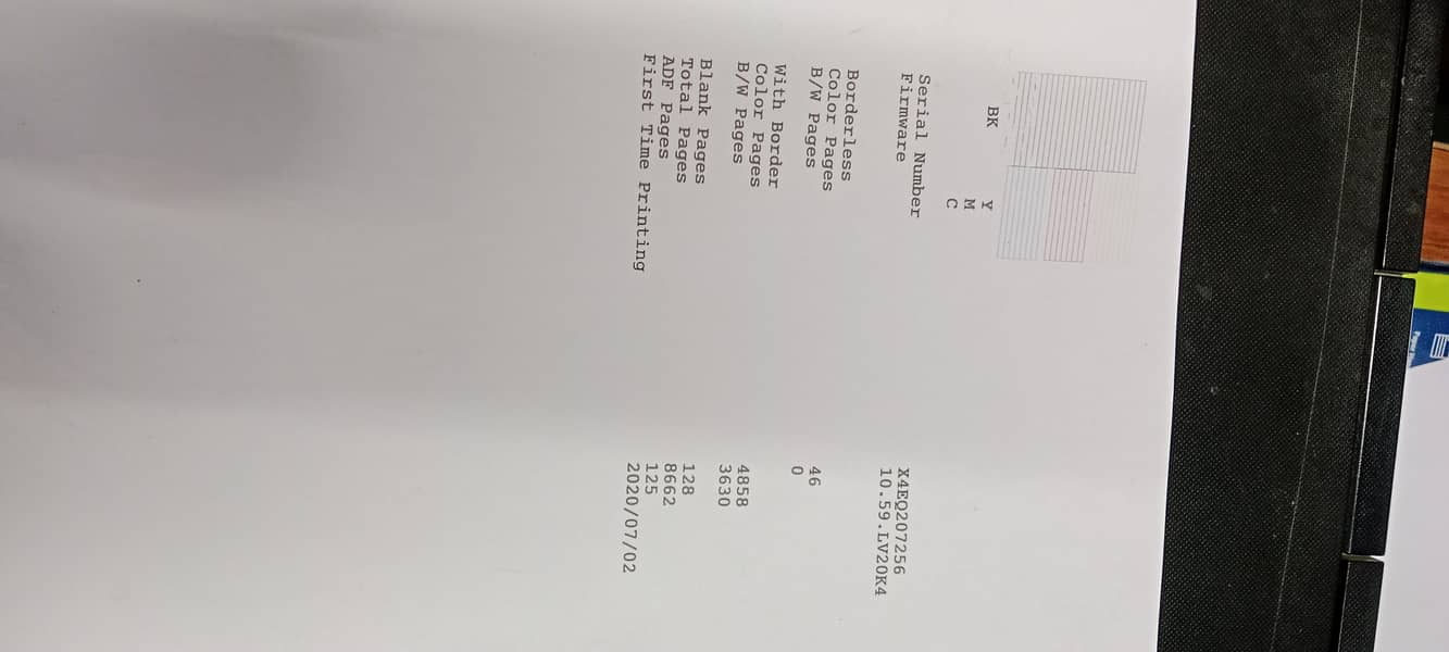 Epson 3750 printer 1