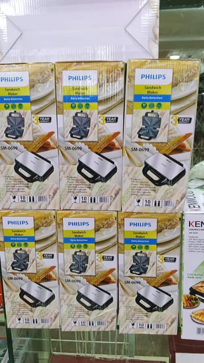 philips sandwich maker sm-0699 | non-Stick grill toaster | fast heat