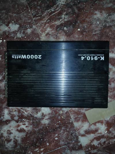 K-910.4 4-Channel Car Amplifier 2000W