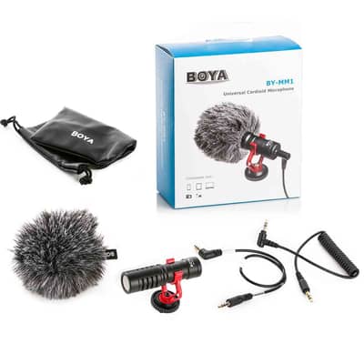 Boya BY-MM1 Universal Cardiod Shotgun Microphone