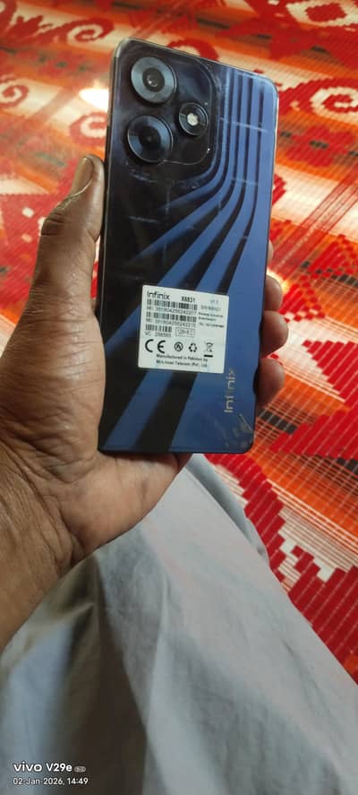 Infinix Hot 30 8+8/128 selld mobile  fixed price