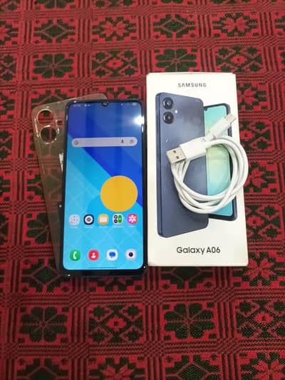 Samsung A06 4GB ram 128 GB memory 5000 battery 10 by 10 condition
