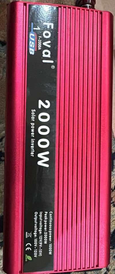 solar power inverter model F-2000A