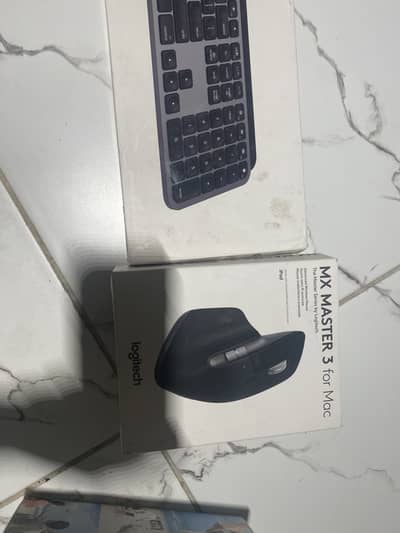 Logitech MX Keys for Mac and the MX Master 3 for Mac