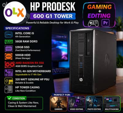 Gaming Pc Gaming plus Editing