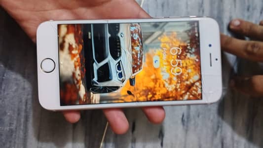 iPhone 6s urgent for sale screen damage but working 100% ok hay