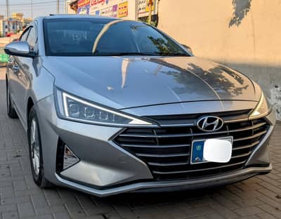 Hyundai Elantra 2021 full option Bank leased