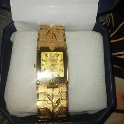 Excal 18k Gold Electro Plated watch
