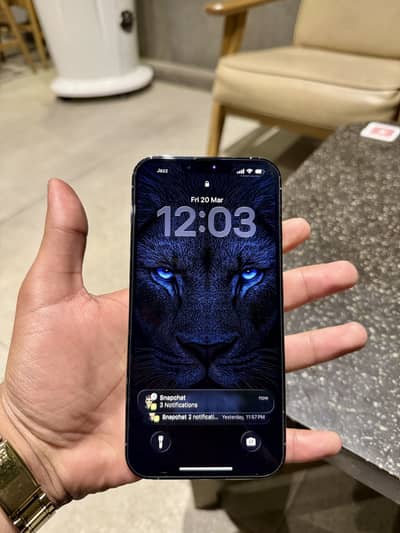 iPhone 13 Pro Max 256GB Dual Pta Approved 10/10 Blue