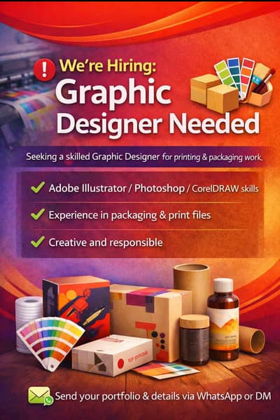 graphic designer required
