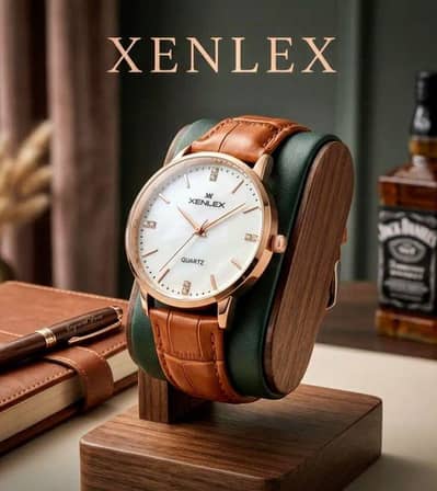 Luxury Leather Strap Watch – Brand New watch