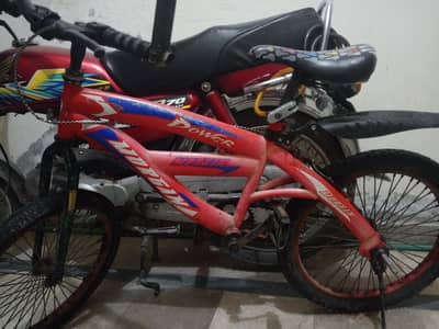 used cycle but good condition