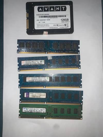 128 GB SSD with 4 DDR3 Rams for sale