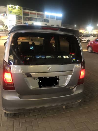 Suzuki Wagon R 2015 new tyres new rims LCD install with woofer