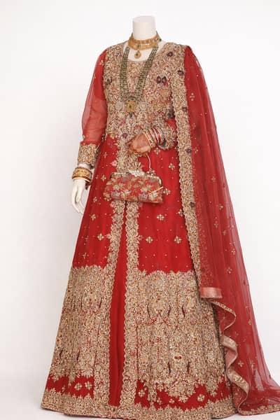Red Lehenga | Bridal Dress | Barat Dress | Lehanga | Wedding Dress