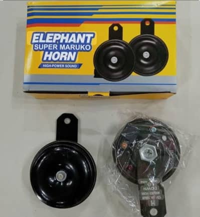 New Elephant Super Maruko Horn – 12V Car/Bike Horn
