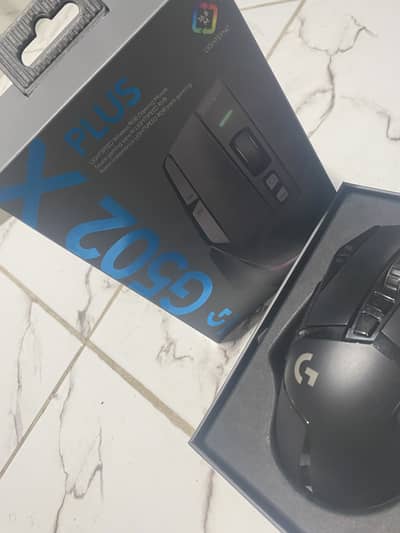 Logitech G502 X plus gaming RGB mouse