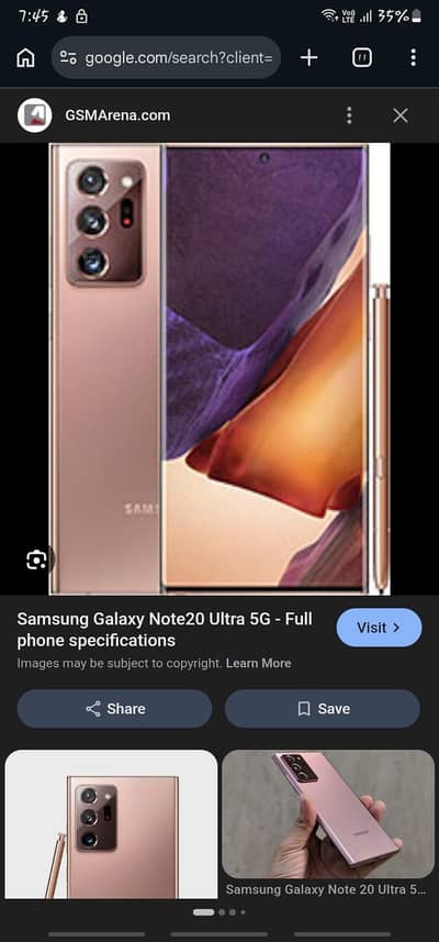 samsung note 20 ultra 5g . exchange possible with good phone