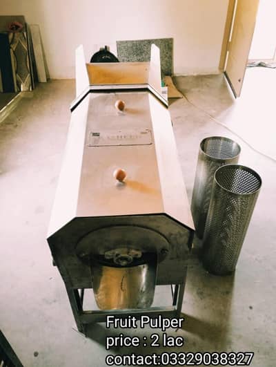 Fruit Pulper Urgent sale