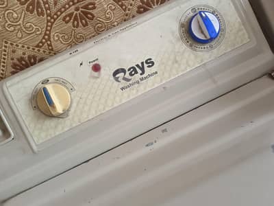washing machine and dryer machine (rays)