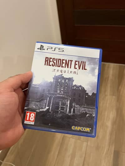 Resident evil requiem re9 game cd ps5