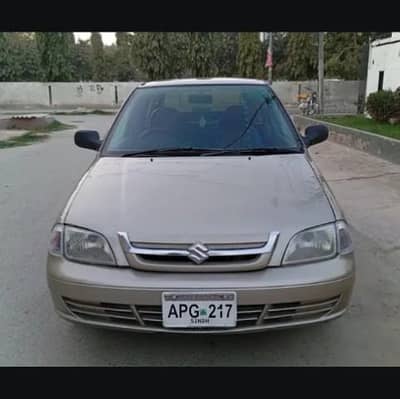 Suzuki cultus EFI 2007 MONTH OF END