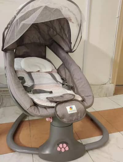 Automatic Kids Sling, bouncer with remote and extra features