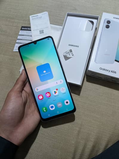 Samsung A06 4/128Gb Mobile 4G / No oppo vivo infinix tecno samsung