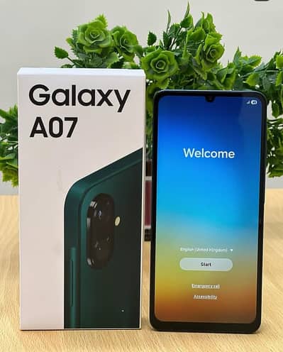 Samsung A07 Slightly used 10 month warranty