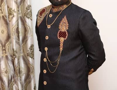 pack of 3 pair sherwani khusa aur kula