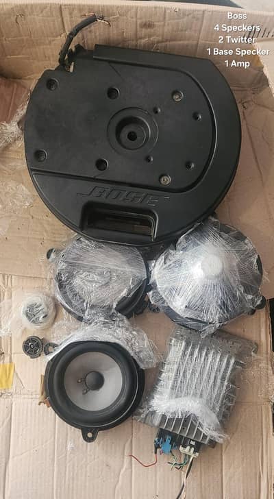 BOSE SPECKERS AMPLIFIER SET  03458433622