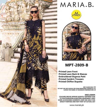 Maria B Lawn Dress