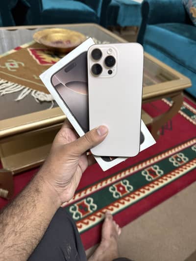 I phone 16 pro max 256 gb JV