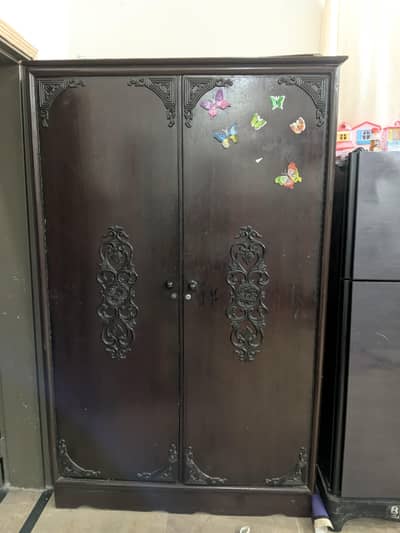 solid wood wardrobe