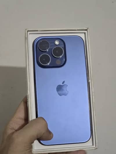 15 pro jv 128gb blue lla with box
