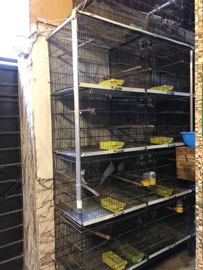 4by1.5by1.5 cage for sale partition bhy saath hay