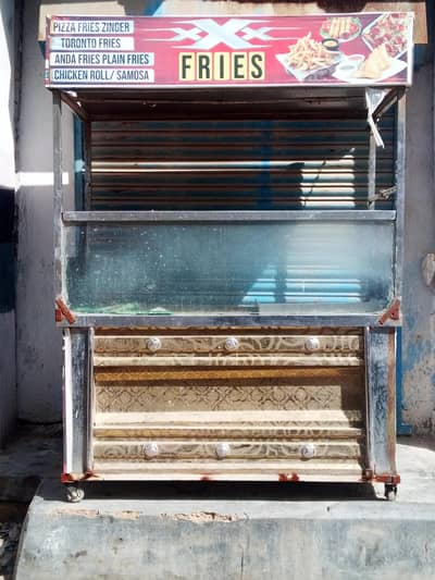 French Fries & Zinger Burger Counter for Sale – Ready Business Setup