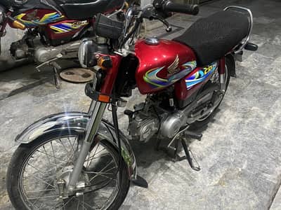 Honda cd 70 2024 model brand new condition