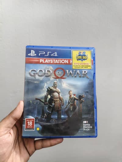 New God of war PS4 game