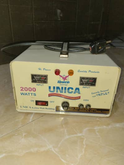 Unica steplyzer 2000 watts good condition