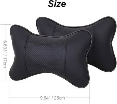 2 Pcs Premium Car Neck Support Cushion Comfortable free delivery